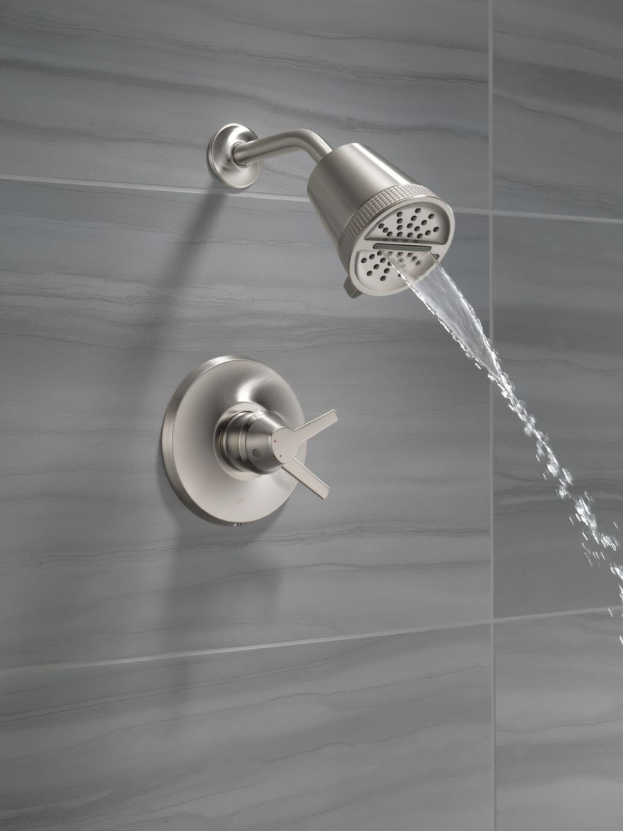 DELTA Galeon 17 Series Shower Trim with Cylinder SH — Lumicoat® Stainless