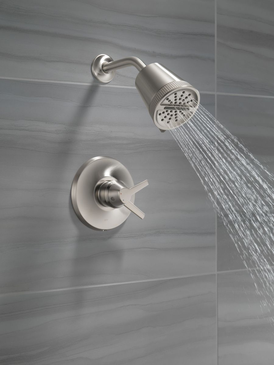 DELTA Galeon 17 Series Shower Trim with Cylinder SH — Lumicoat® Stainless