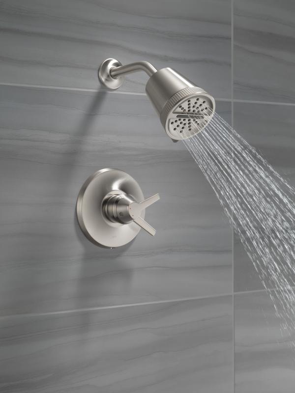 DELTA Galeon 17 Series Shower Trim with Cylinder SH — Lumicoat® Stainless