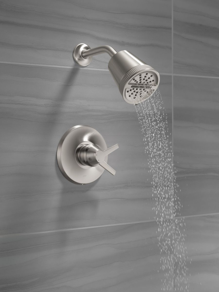 DELTA Galeon 17 Series Shower Trim with Cylinder SH — Lumicoat® Stainless