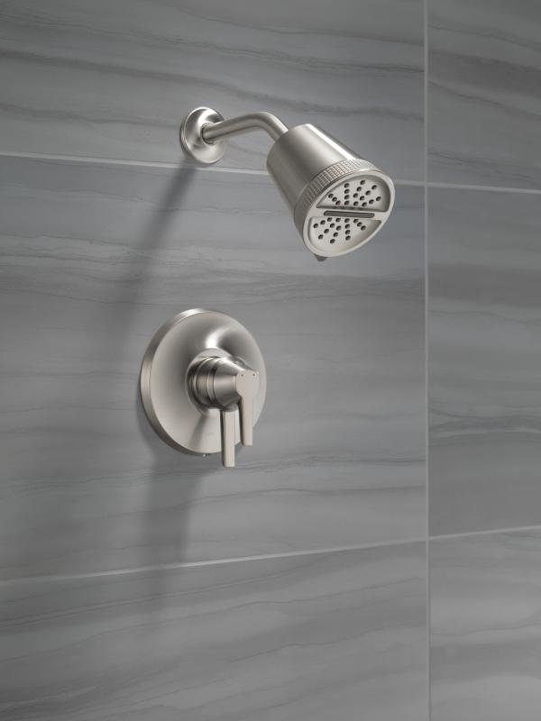 DELTA Galeon 17 Series Shower Trim with Cylinder SH — Lumicoat® Stainless
