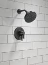 DELTA Galeon 17 Series Shower Trim with H2OKinetic — Matte Black