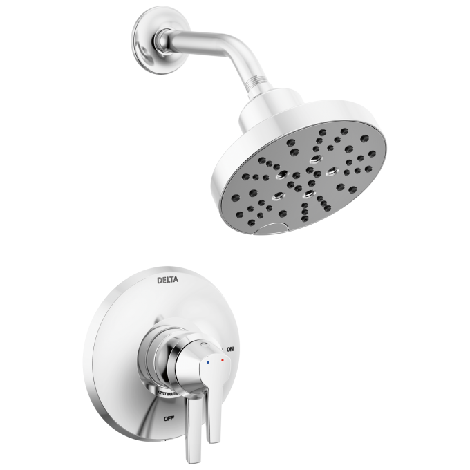 DELTA Galeon 17 Series Shower Trim with H2OKinetic — Lumicoat® Chrome