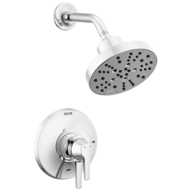 DELTA Galeon 17 Series Shower Trim with H2OKinetic — Lumicoat® Chrome