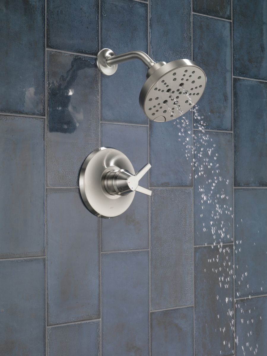 DELTA Galeon 17 Series Shower Trim with H2OKinetic — Lumicoat® Stainless
