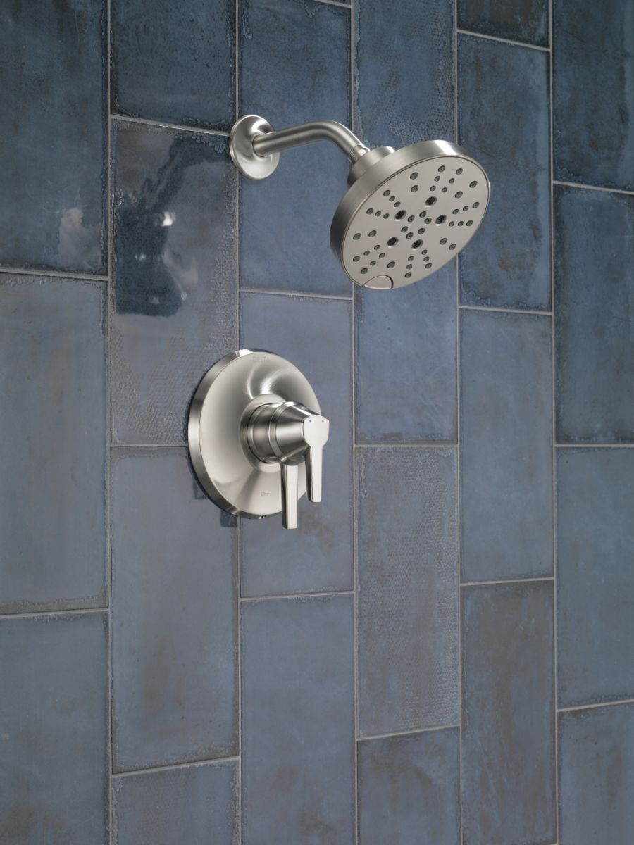 DELTA Galeon 17 Series Shower Trim with H2OKinetic — Lumicoat® Stainless