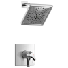 DELTA Zura Monitor 17 Series H2OKINETIC Shower Trim — Chrome