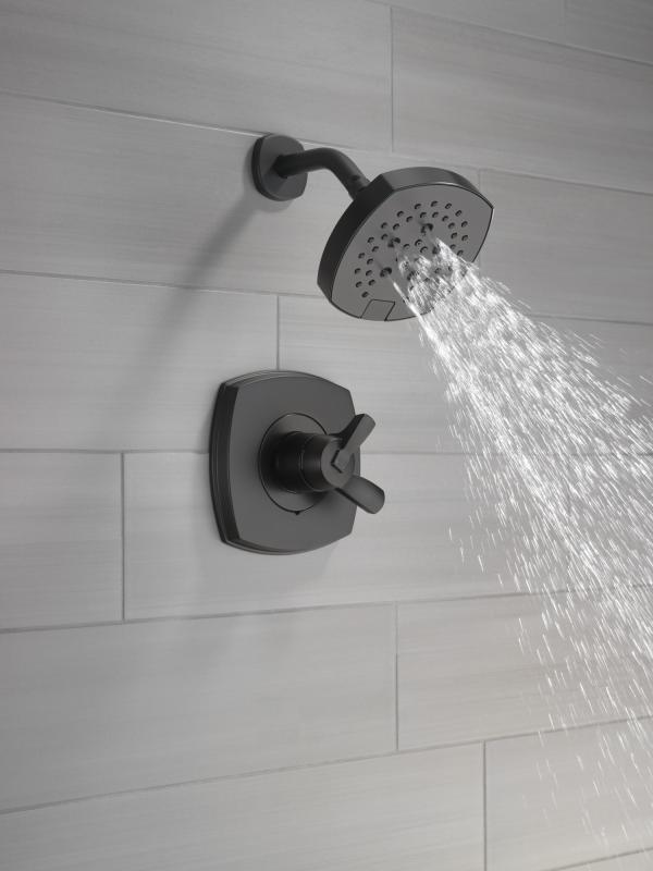 DELTA Stryke 17 Series Shower Only — Matte Black