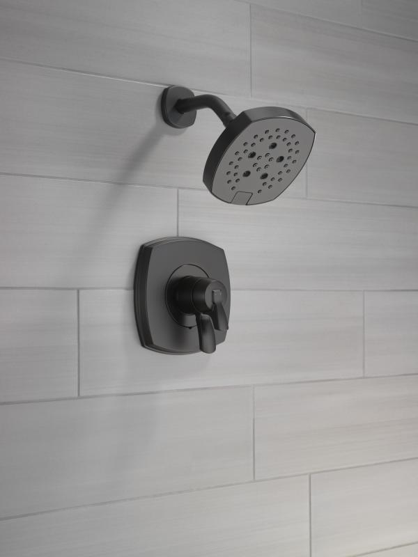 DELTA Stryke 17 Series Shower Only — Matte Black