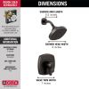DELTA Stryke 17 Series Shower Only — Venetian Bronze