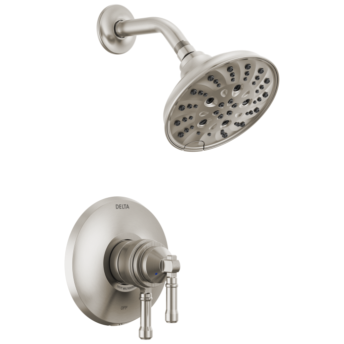 DELTA Broderick 17 Series Shower Trim — Lumicoat® Stainless