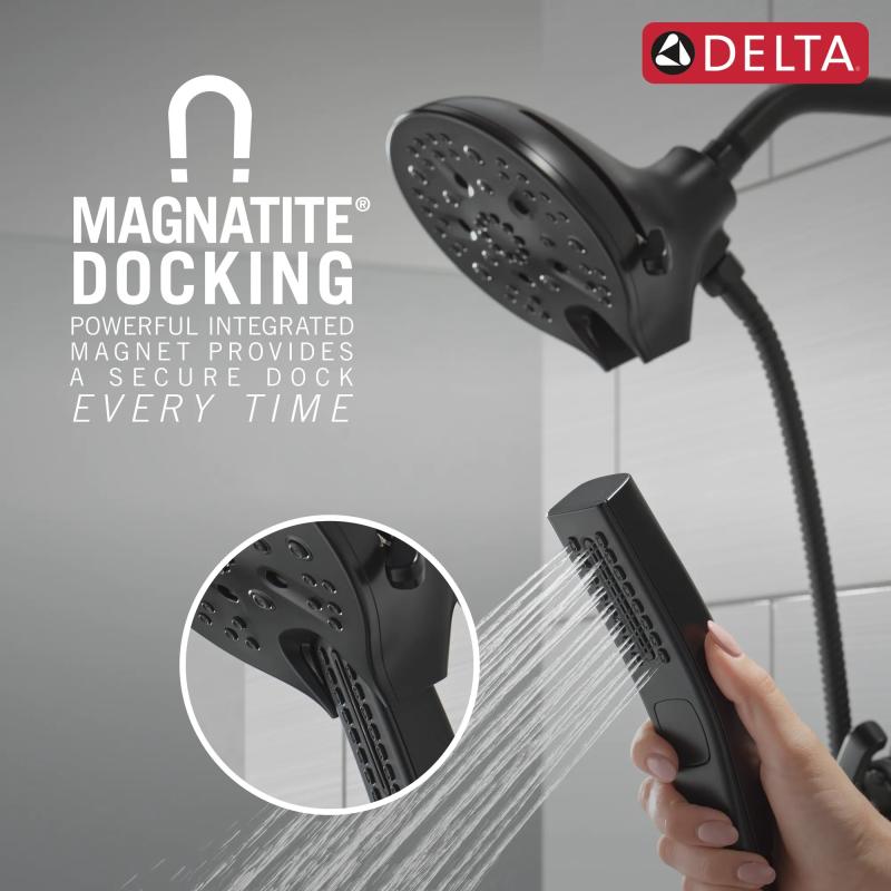 DELTA Tetra 17 Series Shower Trim — Matte Black