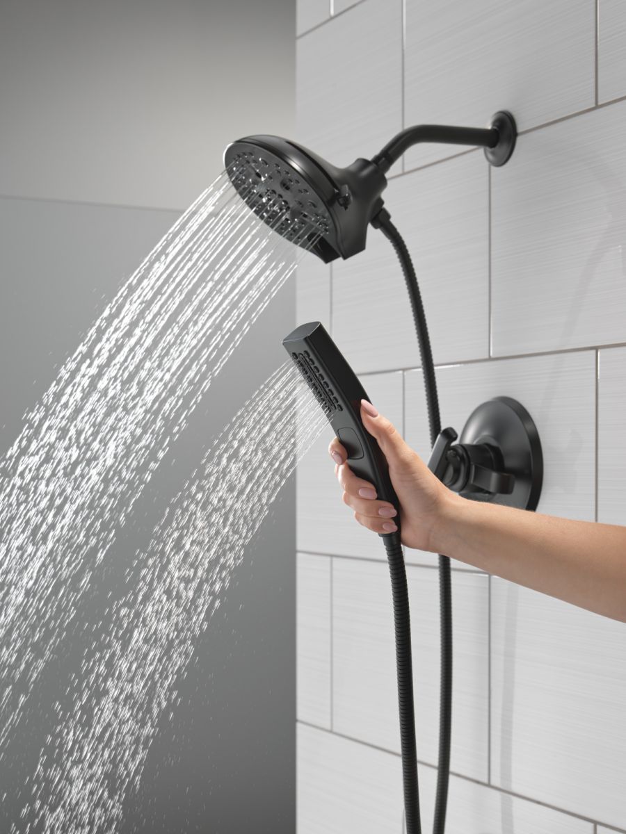 DELTA Tetra 17 Series Shower Trim — Matte Black