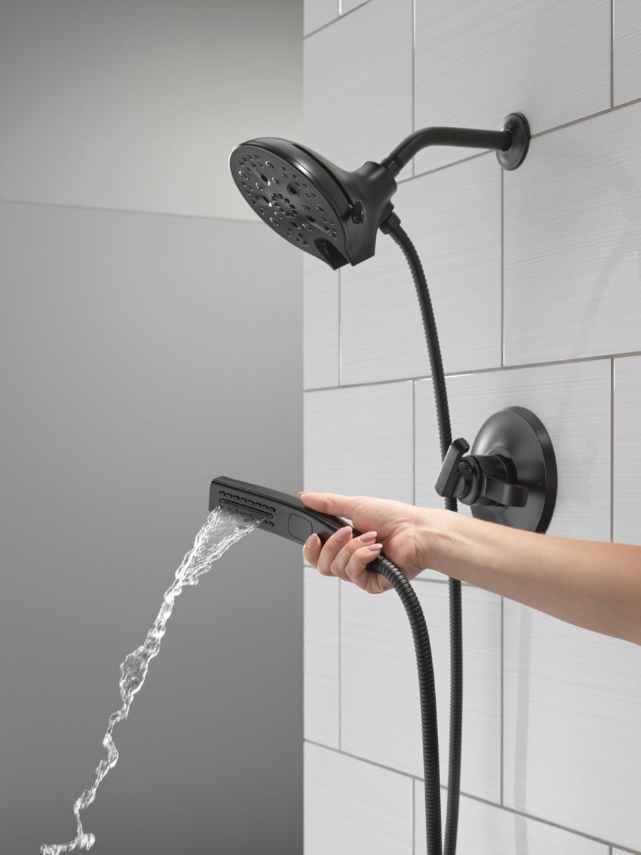 DELTA Tetra 17 Series Shower Trim — Matte Black