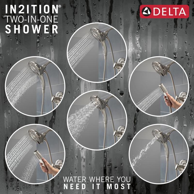 DELTA Tetra 17 Series Shower Trim — Lumicoat® Stainless