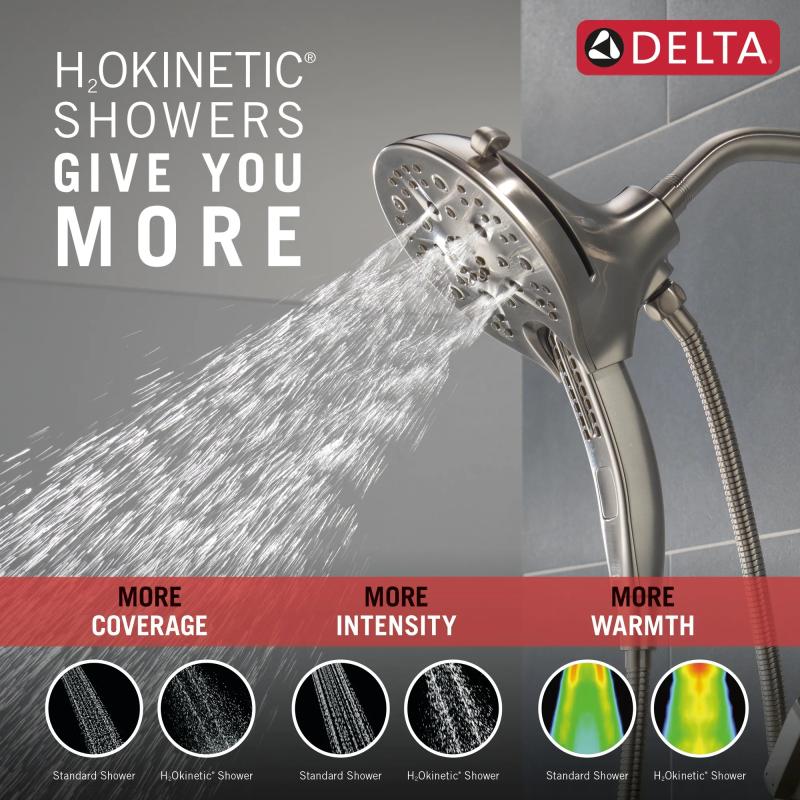 DELTA Tetra 17 Series Shower Trim — Lumicoat® Stainless
