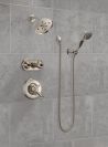 DELTA Other Premium Adjustable 3-Setting Wall Mount Hand Shower — Stainless