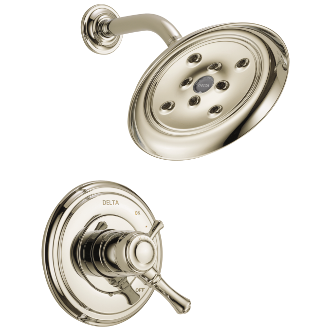DELTA Cassidy Monitor 17 Series H2OKINETIC Shower Trim — Polished Nickel