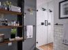 DELTA Pivotal Monitor 17 Series H2OKINETIC Shower Trim — Matte Black