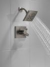 DELTA Pivotal Monitor 17 Series H2OKINETIC Shower Trim — Lumicoat® Black Stainless