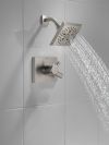 DELTA Pivotal Monitor 17 Series H2OKINETIC Shower Trim — Lumicoat® Stainless