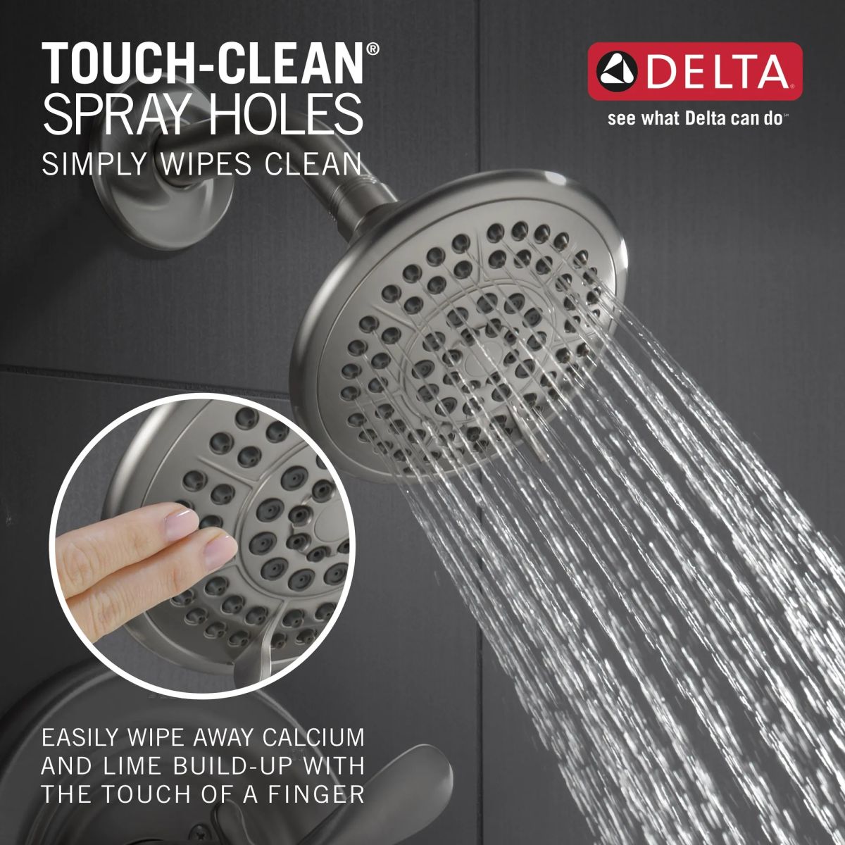 DELTA Classic Monitor 17 Series Tub & Shower Trim — Stainless