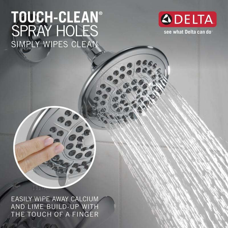 DELTA Classic Monitor 17 Series Tub & Shower Trim — Chrome