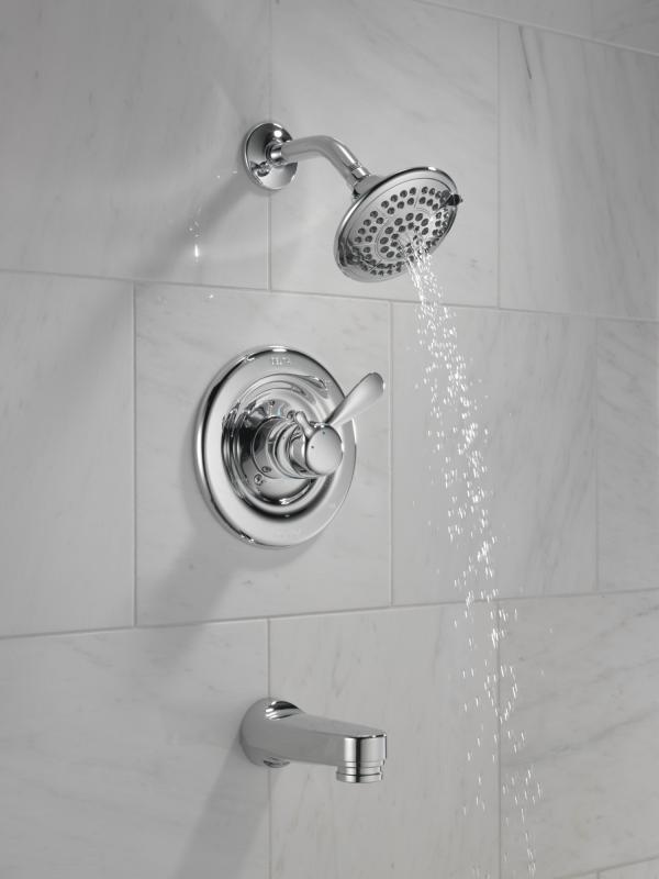 DELTA Classic Monitor 17 Series Tub & Shower Trim — Chrome