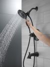 DELTA Kayra Monitor 17 Series Tub and Shower Trim — Matte Black