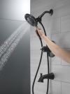 DELTA Kayra Monitor 17 Series Tub and Shower Trim — Matte Black