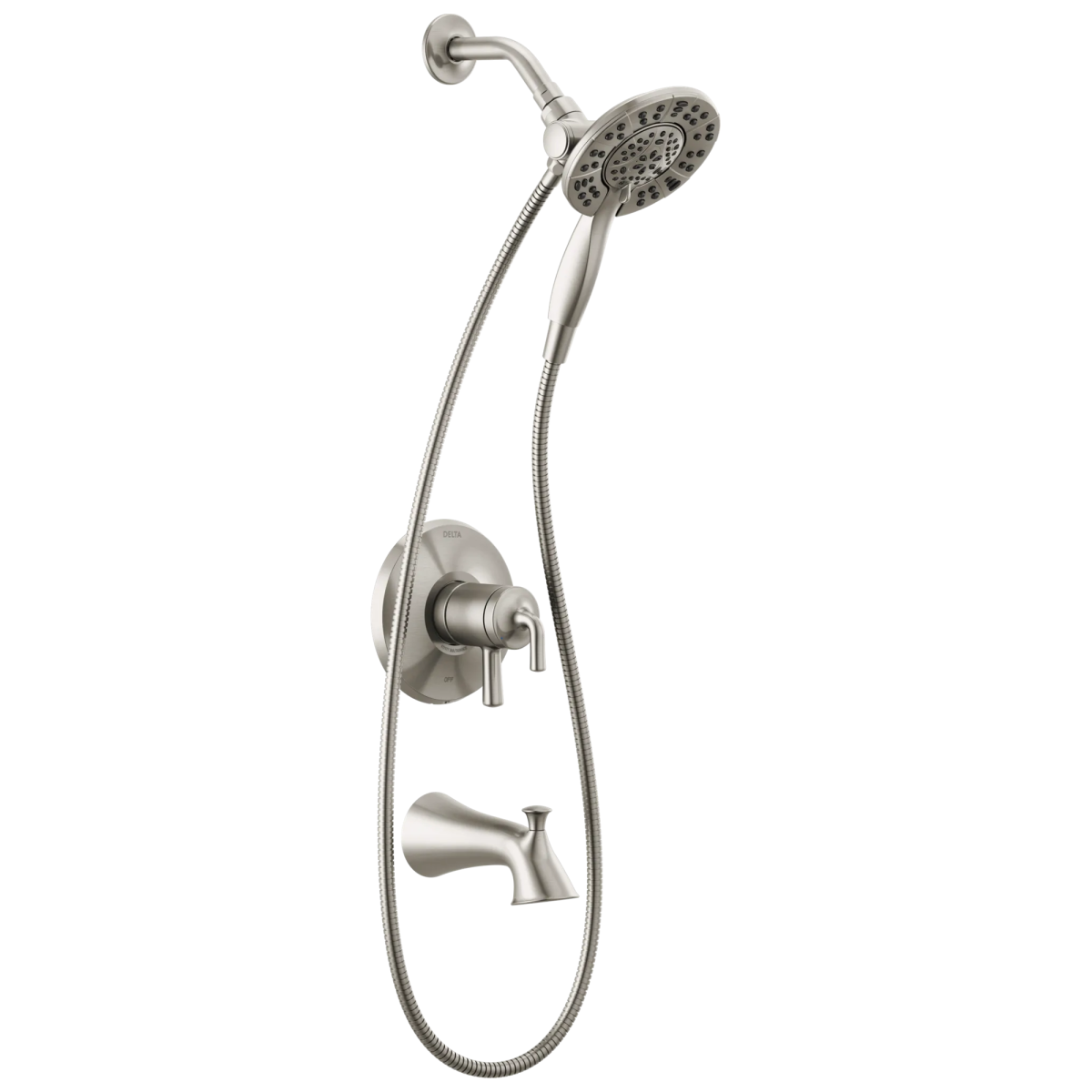 DELTA Kayra Monitor 17 Series Tub and Shower Trim — Stainless