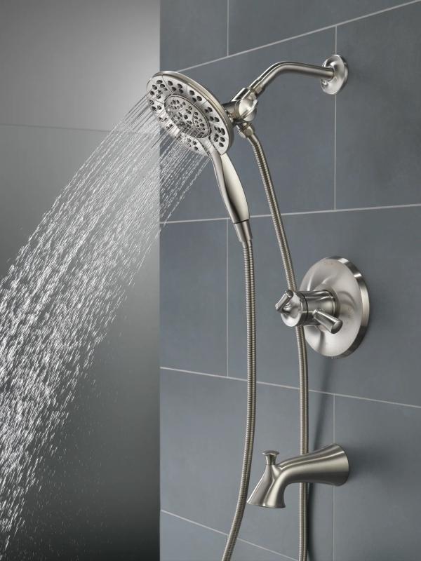 DELTA Kayra Monitor 17 Series Tub and Shower Trim — Stainless