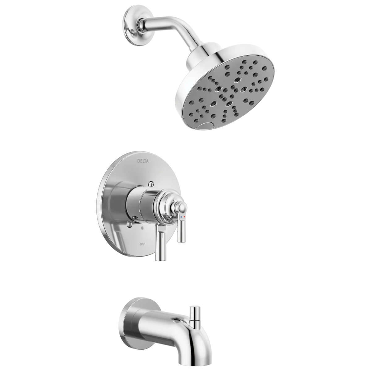 DELTA Saylor Monitor 17 Series Tub & Shower Trim — Chrome