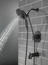 DELTA Saylor Monitor 17 Series Tub & Shower Trim with In2ition — Matte Black