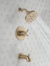 DELTA Saylor Monitor 17 Series Tub & Shower Trim — Champagne Bronze