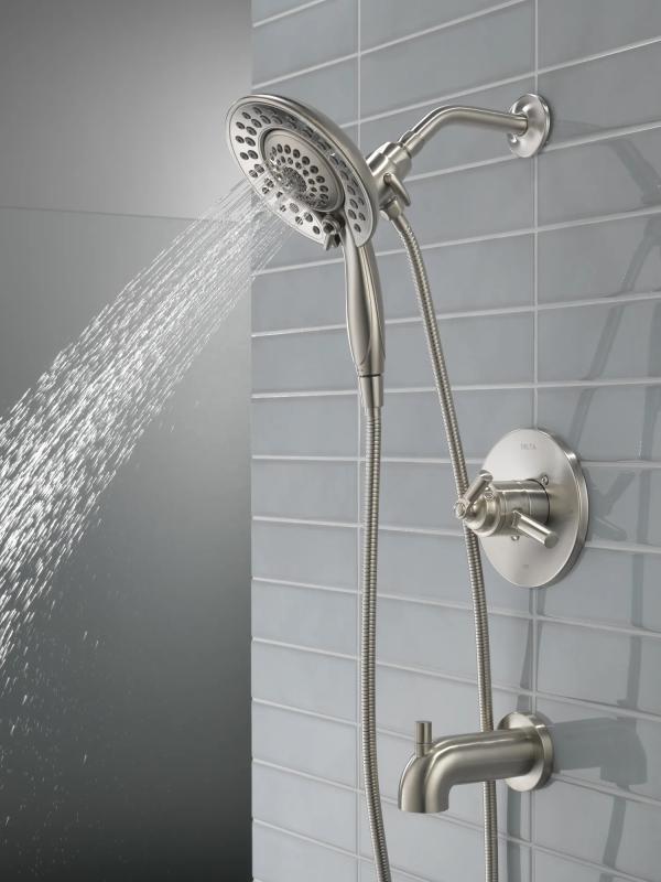 DELTA Saylor Monitor 17 Series Tub & Shower Trim with In2ition — Stainless