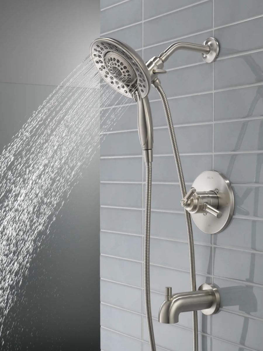 DELTA Saylor Monitor 17 Series Tub & Shower Trim with In2ition — Stainless