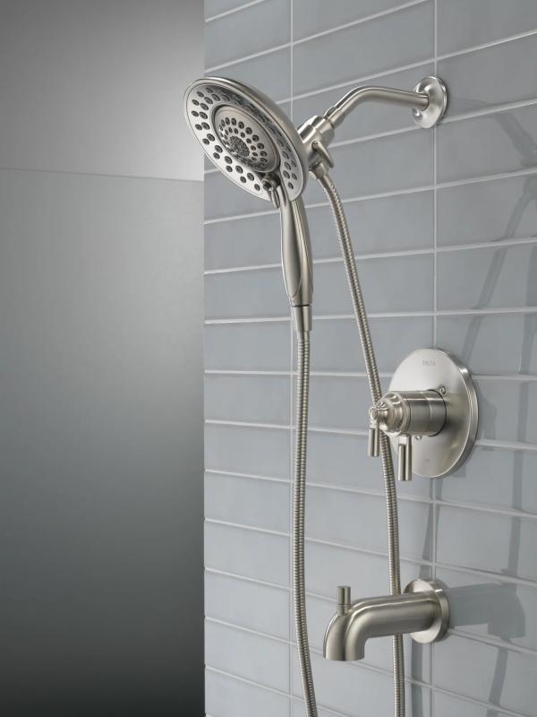 DELTA Saylor Monitor 17 Series Tub & Shower Trim with In2ition — Stainless