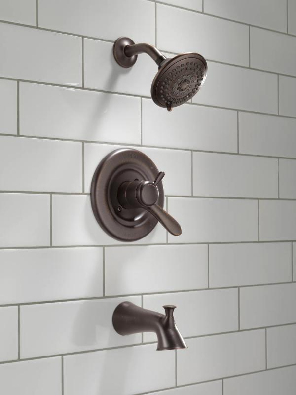 DELTA Lahara Monitor 17 Series Tub & Shower Trim — Venetian Bronze