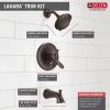 DELTA Lahara Monitor 17 Series Tub & Shower Trim — Venetian Bronze