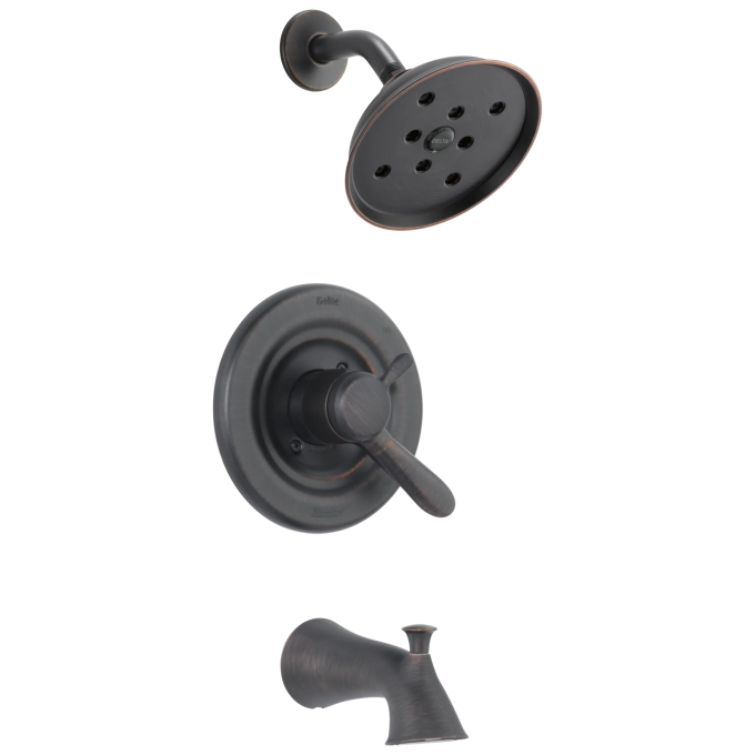 DELTA Lahara Monitor 17 Series H2OKINETIC Tub & Shower Trim — Venetian Bronze