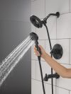 DELTA Altado Monitor 17 Series Tub & Shower Trim with In2ition — Matte Black