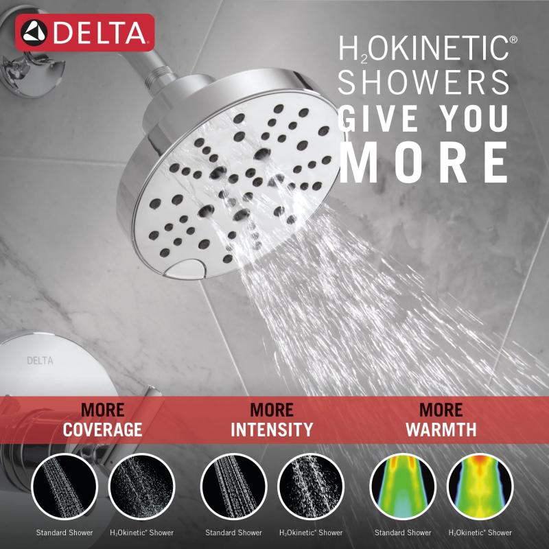 DELTA Altado Monitor 17 Series Tub & Shower Trim — Chrome
