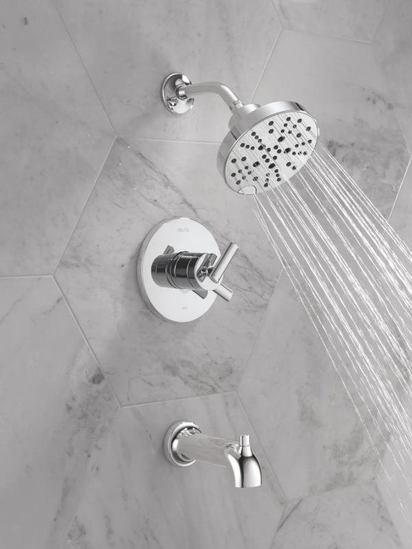 DELTA Altado Monitor 17 Series Tub & Shower Trim — Chrome