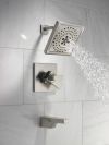 DELTA Trillian 17 Series H2Okinetic Tub Shower Trim — Lumicoat® Stainless