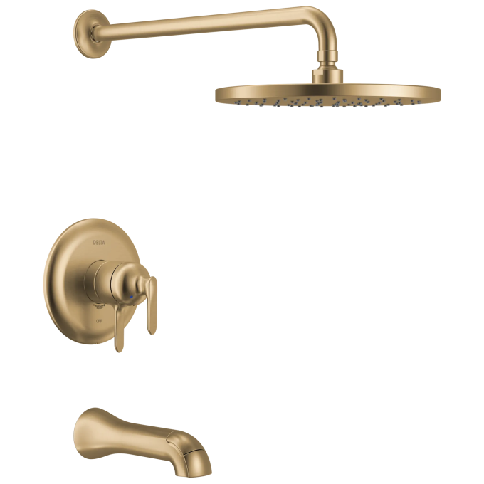 DELTA Bonacci 17 Series Tub Shower Trim — Lumicoat® Champagne Bronze