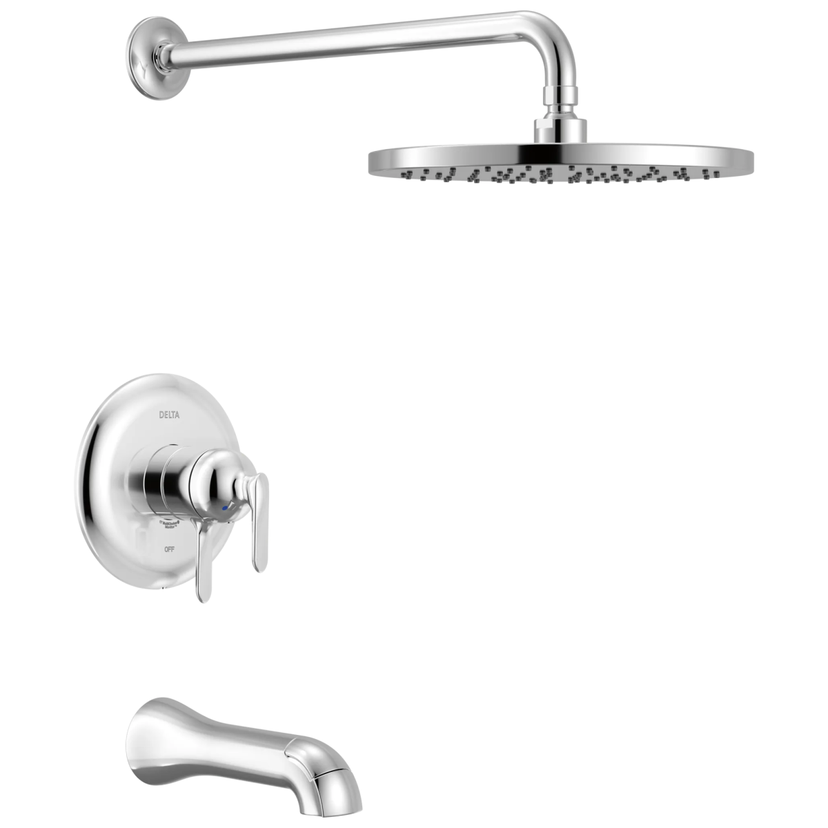 DELTA Bonacci 17 Series Tub Shower Trim — Lumicoat® Chrome