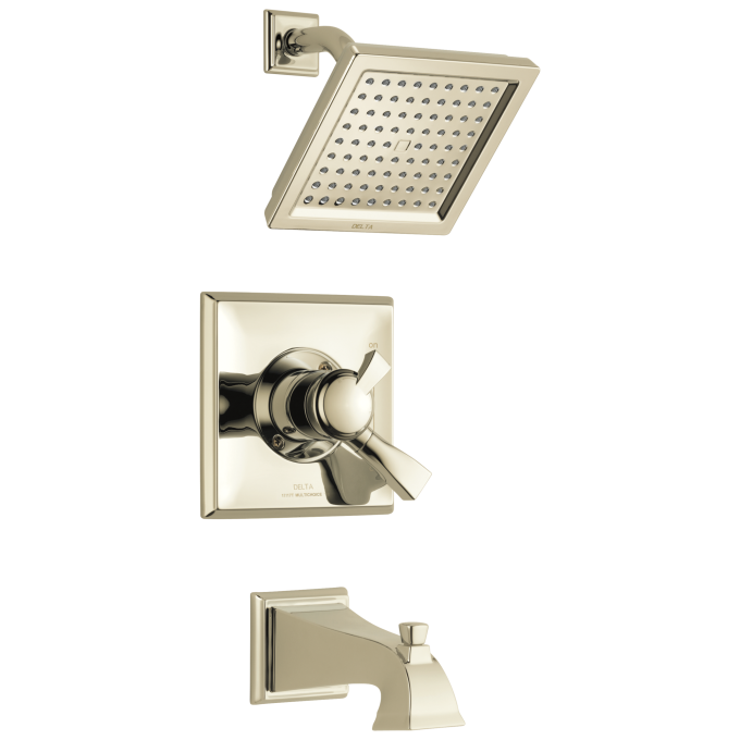 DELTA Dryden Monitor 17 Series Tub & Shower Trim — Polished Nickel