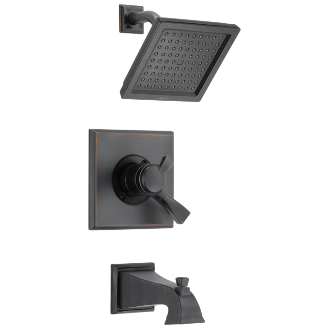 DELTA Dryden Monitor 17 Series Tub & Shower Trim — Venetian Bronze