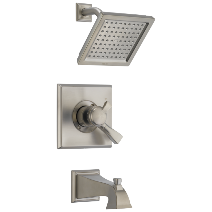 DELTA Dryden Monitor 17 Series Tub & Shower Trim — Stainless